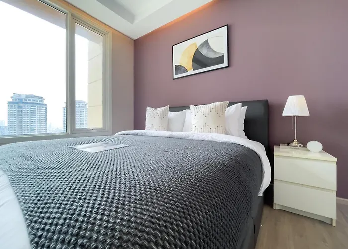 公寓 Near Bts • Duplex 110 Sqm • Pool&sauna • Sontana 曼谷