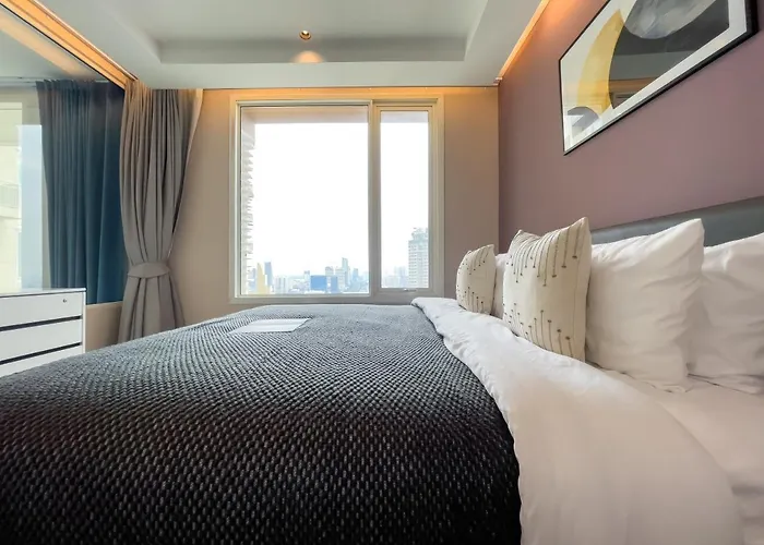 公寓 Near Bts • Duplex 110 Sqm • Pool&sauna • Sontana 曼谷