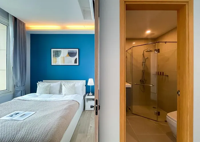 公寓 Near Bts • Duplex 110 Sqm • Pool&sauna • Sontana 曼谷