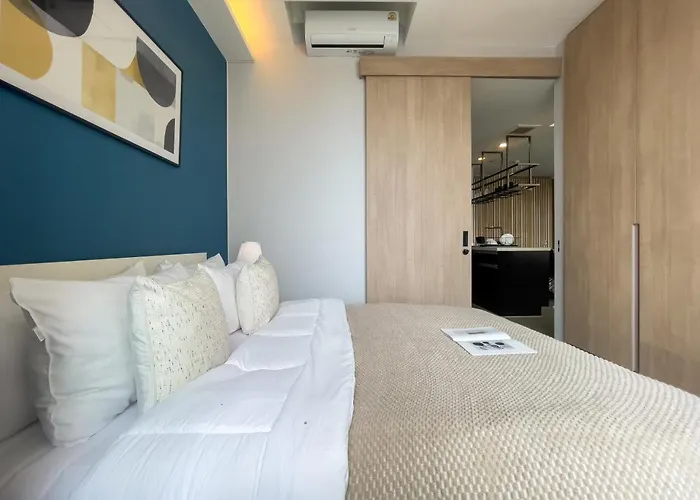 Near Bts • Duplex 110 Sqm • Pool&sauna • Sontana 公寓 *