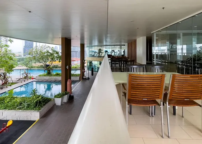 公寓 Near Bts • Duplex 110 Sqm • Pool&sauna • Sontana 曼谷